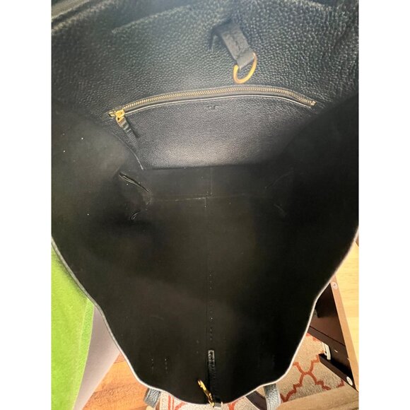 AUTHENTIC TORY BURCH BLACK LEATHER MCGRAW SHOULDER BAG - Picture 7 of 10